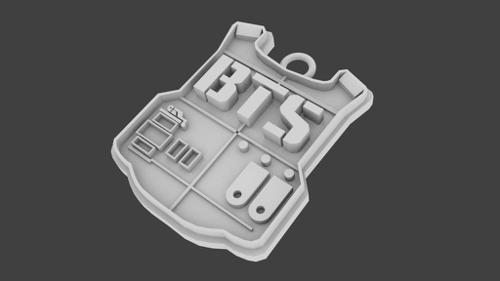 BTS Key Chain (printable) preview image